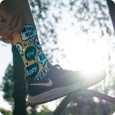 Socke Wabiks Talk Amarillo (43-46) Produktbild 2