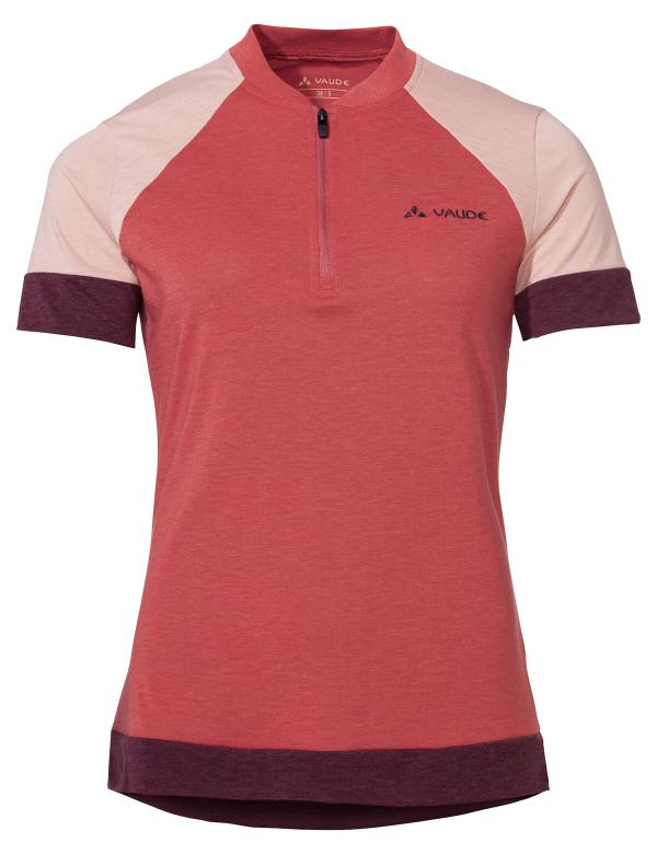 VAUDE Women's Altissimo Q-Zip Shirt brick Gr&ouml;&szlig; 46
