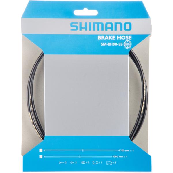Shimano Dura Ace/Ultegra DISC-Leitung abl&auml;ngbar 1700 mm SM-BH90JKSSL170  Schwarz 1700 mm