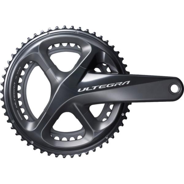 Shimano Ultegra Kurbel 11-f 172.5mm 34/50 FC-R8000DX04  Schwarz 2x11 Fach, 172.5 mm