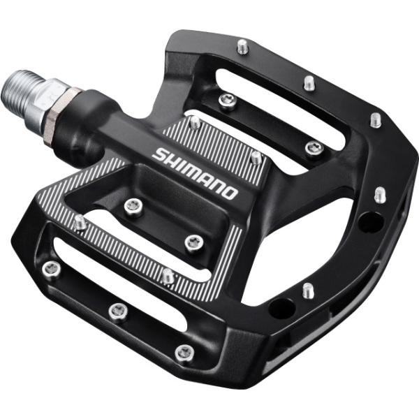 Shimano Gravel Pedal PD-GR500L Flat Pedal schwarz  Schwarz/Silber