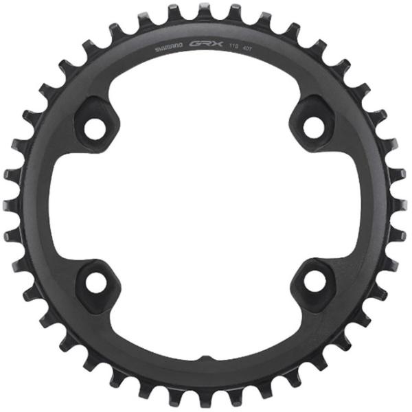 Shimano GRX600 Kettenblatt 11-f 40Z Y-0K5 40000 FC-RX600  Schwarz 40 Z&auml;hne