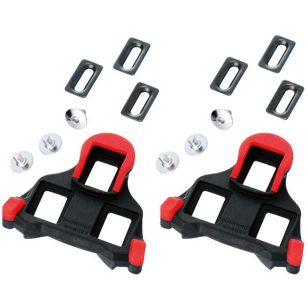 Shimano Dura Ace/Ultegra Schuhplatten SPD-SL SM-SH10 fix 0&deg; rot  Rot