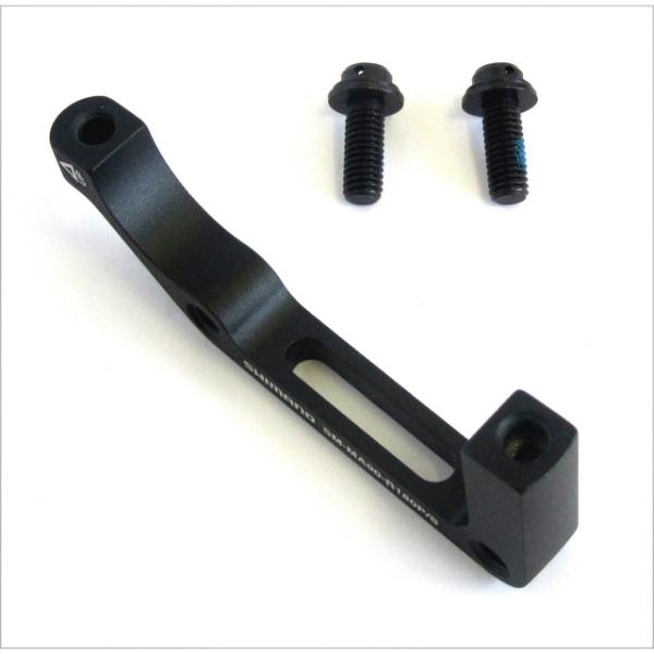 Shimano XTR Scheibenbremsadapter Standard VR/HR SMMA90R160PS 180/160mm Post/Stand  Schwarz