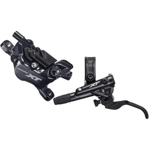 Shimano XT DISC Brake Set HR 1700mm M-8120JRRXSX170 Post Mount 4 Kolben  Schwarz 1700 mm