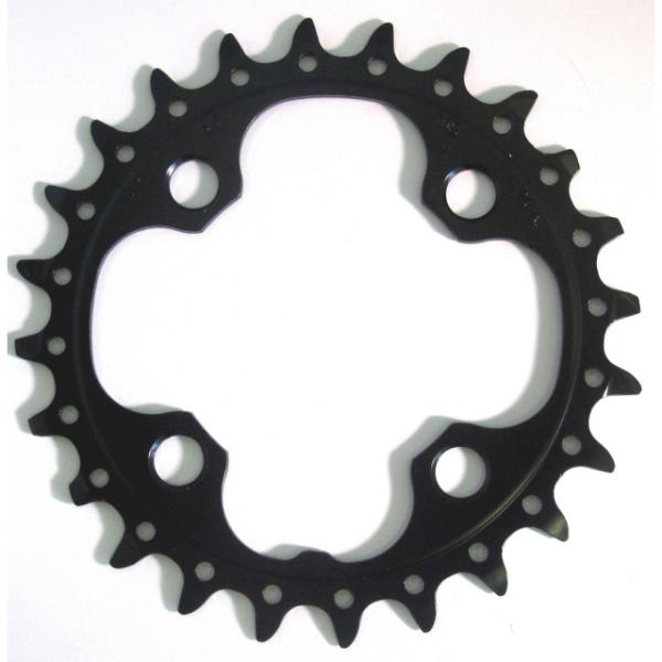 Shimano SLX Kettenblatt 10-f 24Z Y-1NA 24000 FC-M675/615 24/38  Schwarz 24 Z&auml;hne