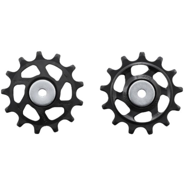 Shimano SLX/Deore Wechselr&auml;dchen Set Y3FY98010 RD-M7100/7120/6100  Schwarz 12 Fach