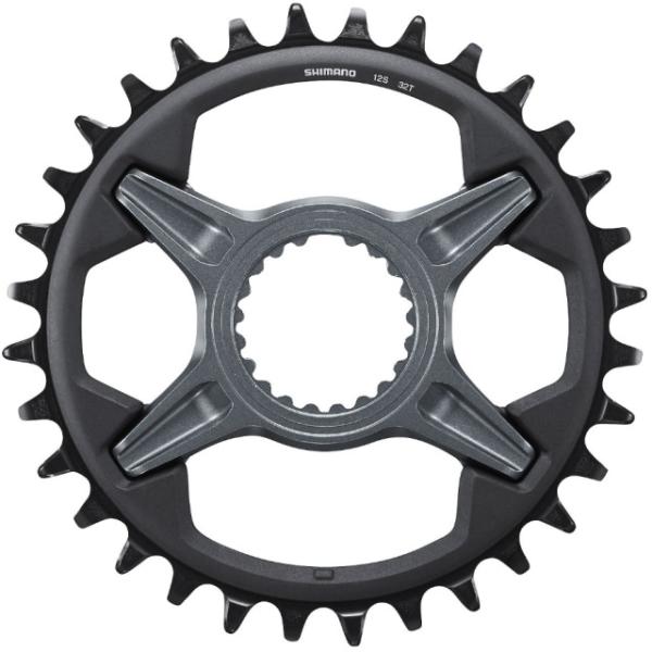 Shimano SLX Kettenblatt 12-f 34Z SM-CRM75A4 Single  Schwarz 34 Z&auml;hne