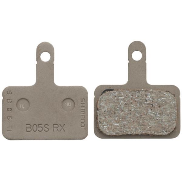 Shimano Deore/Alivio Disc Bremsbelag Harz B05S-RX BP-B05SRX Paar Stainless  Silber