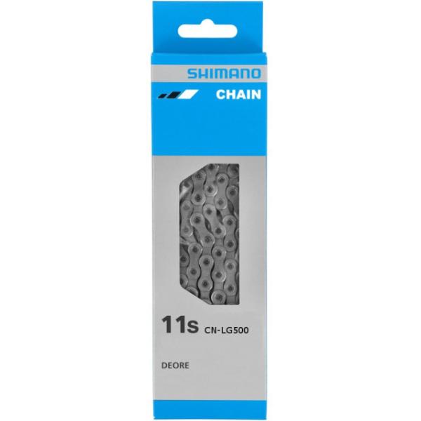 Shimano Kette LG500 10/11-f CN-LG500126Q Linkglide  Silber 126 Glieder
