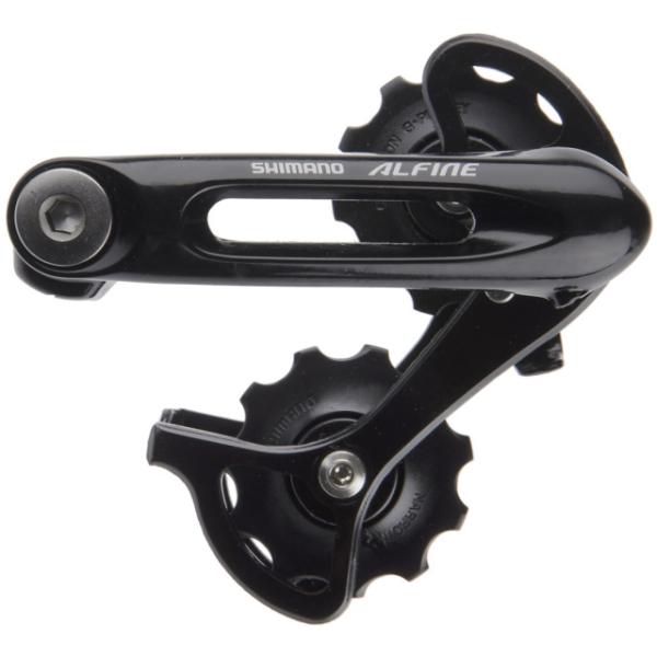Shimano Alfine 21 Kettenspanner schwarz CT-S500L f&uuml;r Doppel-Kettenblatt  Schwarz