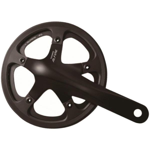 Shimano Alfine 21 Kurbel 170mm 39Z FC-S501CA9C2L inkl. Lager  Schwarz Singlespeed Fach, 170 mm