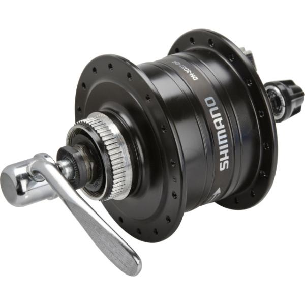 Shimano Nexus 21 Nabendynamo DISC 3D37 32L DH-3D37BLG Center Lock schwarz  Black 5 mm x 100 mm