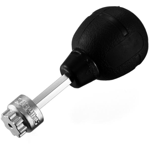 Shimano Werkzeug f&uuml;r Kurbelschraube Hollowtech Y-130 98280 TL-FC18  Schwarz, Silber