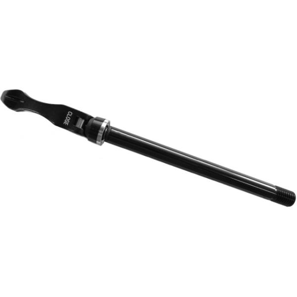 Price Steckachse 12mm QR HR M12x1.5 Gewinde 147mm Gravel Carbon Rahmen  Schwarz 142 mm