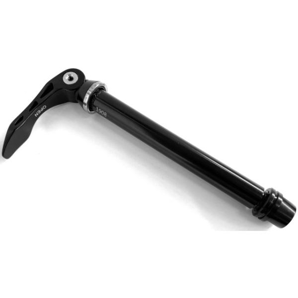 Price Steckachse 15mm QR VR M15x1.5 Gewinde 122mm e-Speed 45Km/h Carbon Gabel  Schwarz 100 mm