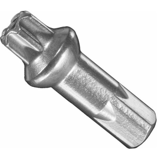 DT Swiss Squorx Pro Head Nippel Alu 15mm silber 2.0mm 100 Stk.  Silber 15 mm