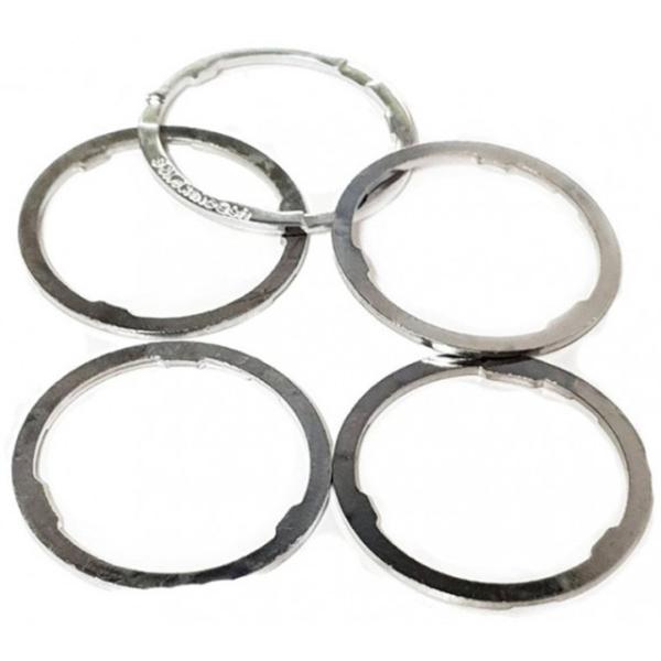 Fulcrum Spacer f&uuml;r Kassette RS-004 Karton &agrave; 5 St&uuml;ck  Silber  Z&auml;hne