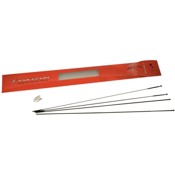 Fulcrum Speichen Racing 3 R3-019 Hinterrad links schwarz 4 St&uuml;ck 280 mm  Schwarz 280 mm