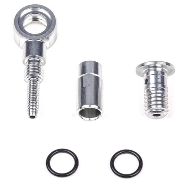 Trickstuff Ringanschluss F&uuml;r Kevlar Leitung silber  Silber