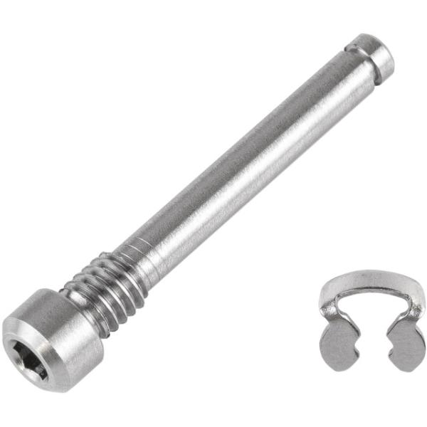 Trickstuff Belagshalteschraube f&uuml;r C42/MXA ab 2021 1 Stk. + Sicherungsring  Silber