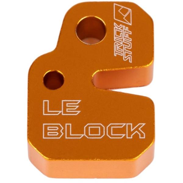 Trickstuff Bleed-Block Entl&uuml;ftungshilfe Aluminium orange  Orange
