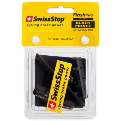 SwissStop Bremsschuh Full FlashPro Carbon 1 Paar/Black Prince/Shimano/SRAM Road  Black Prince Produktbild 1