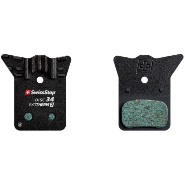SwissStop Bremsbelag Disc 34 EXOTherm 2 1 Paar/Shimano  Schwarz