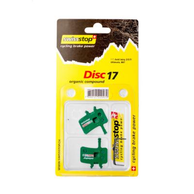 SwissStop Bremsbelag Disc 17 C 1 Paar/Avid  Gr&uuml;n Braun Produktbild 1