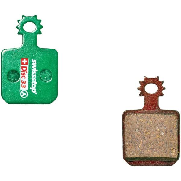 SwissStop Bremsbelag Disc 33 C 1 Paar/Magura  Gr&uuml;n Braun
