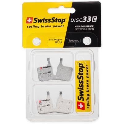 SwissStop Bremsbelag Disc 33 E 1 Paar/Magura  Silber Braun Produktbild 1