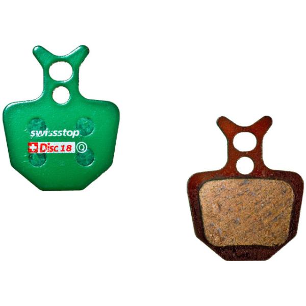 SwissStop Bremsbelag Disc 18 C 1 Paar/Formula  Gr&uuml;n Braun