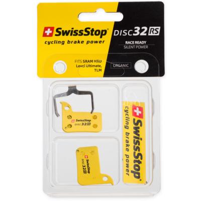 SwissStop Bremsbelag Disc 32 RS SRAM 1 Paar, HRD, eTap HRD, Level Ultimate, Level TLM  Gelb Braun Produktbild 1