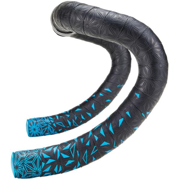 Supacaz Lenkerband Super Sticky Kush Star Fade 2.5mm PU Based 2160x30mm neon blue  Neon Blue 216 cm