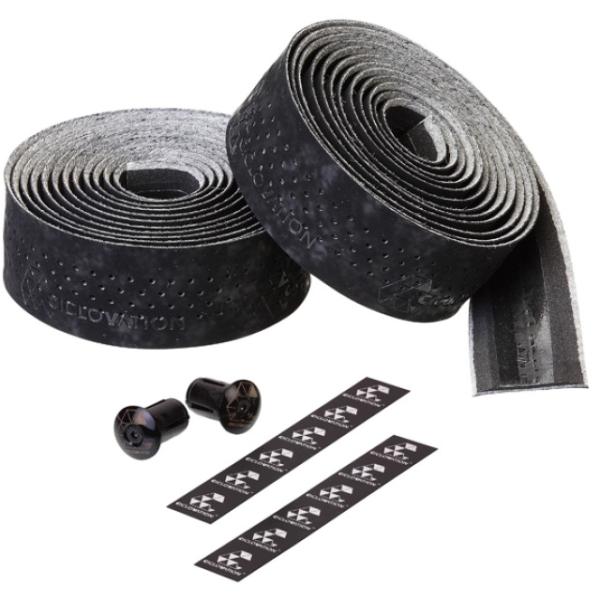 Ciclovation Lenkerband Leather Touch Velvet 2.5mm PU Based 2000x30mm schwarz  Black 200 cm