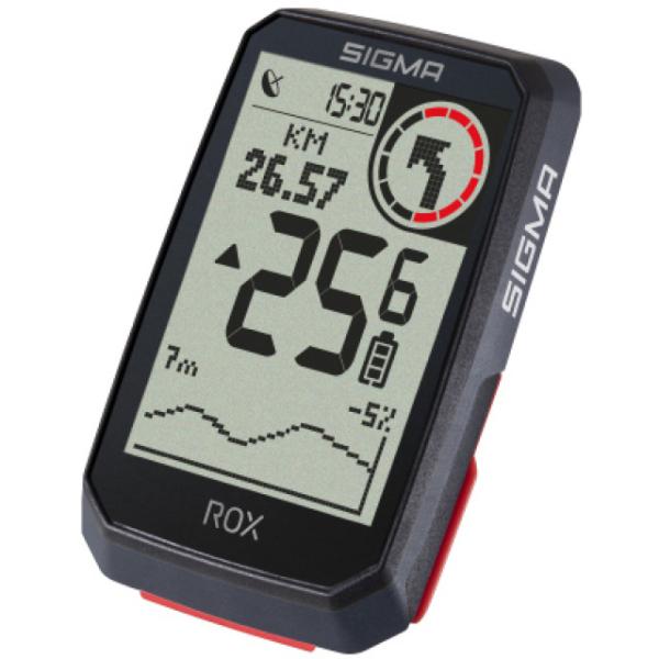 Sigma Computer ROX 4.0 GPS 30 Funktionen/kabellos/wasserdicht/schwarz  Schwarz, Grau