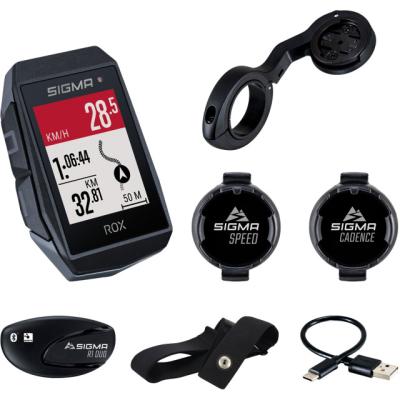 Sigma Computer ROX 11.1 EVO GPS Sensor Set 150+ Funktionen/kabellos/wasserdicht/schwar  Schwarz Produktbild 1