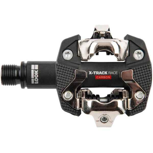 Look Pedal X-Track Race Carbon inkl. Cleats  Schwarz
