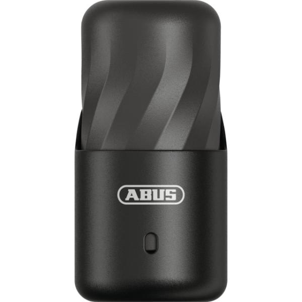 Abus Quick Store Aufbewahrungsbox schwarz, 80x195-225mm, Befestigung am Flaschenhalte  Schwarz