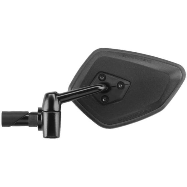 Busch + M&uuml;ller R&uuml;ckspiegel E-Bike 5 eckig Cycle Star E mit Einklappmechanismus kurzer Arm  Schwarz