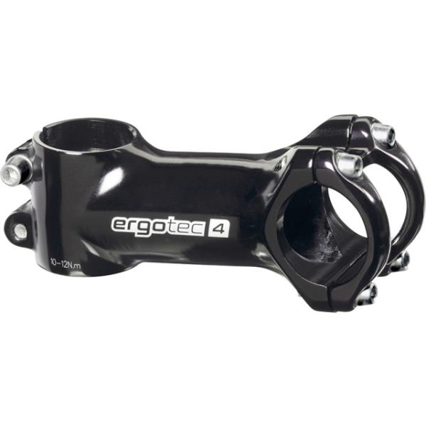 Ergotec Vorbau Crab2 110mm Level 4 31.8mm 7&deg; schwarz sand  Schwarz Sand 110 mm