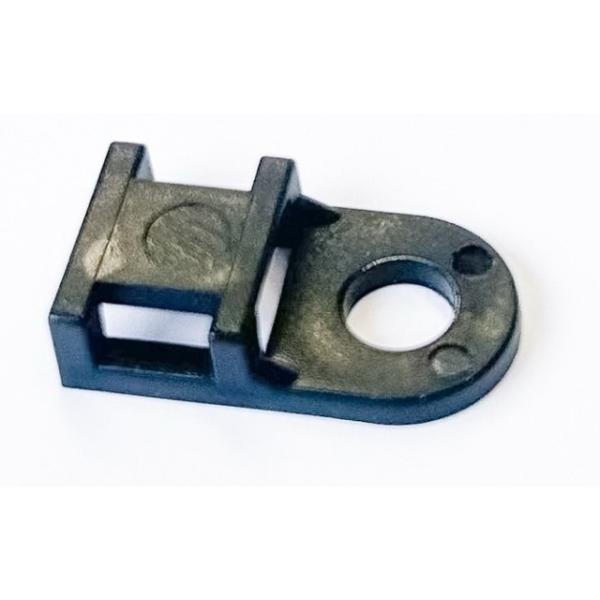 Bevato Plastik Kabelf&uuml;hrung Gabel&uuml; f&uuml;r Dynamo Doppelkabel  Schwarz