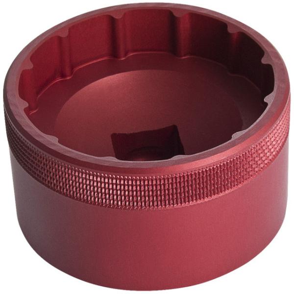 Unior Tretlager Steckschl&uuml;ssel BSA30/DUB  Rot 60 mm