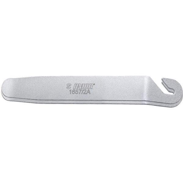 Unior Metalhebel Satz f&uuml;r die Reifendemontage 2 tlg.  Silber 240 mm