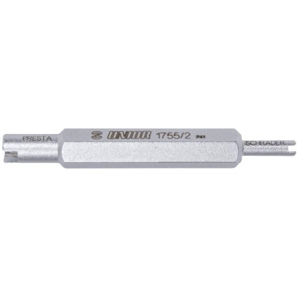 Unior Ventilwerkzeug f&uuml;r Fahrrad  Silber 80 mm