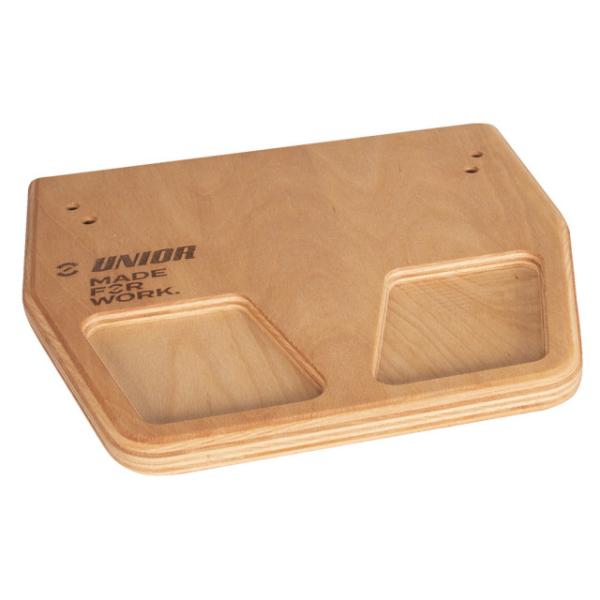Unior Zentrierst&auml;nder Holz Arbeitsplatte  Braun