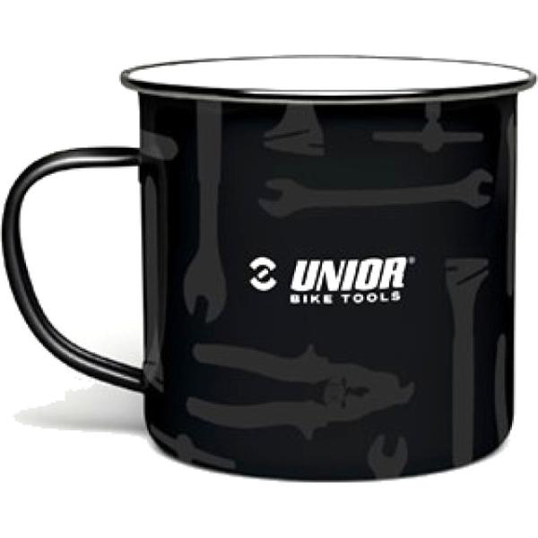 Unior Tasse Unior emailliert noir  Schwarz