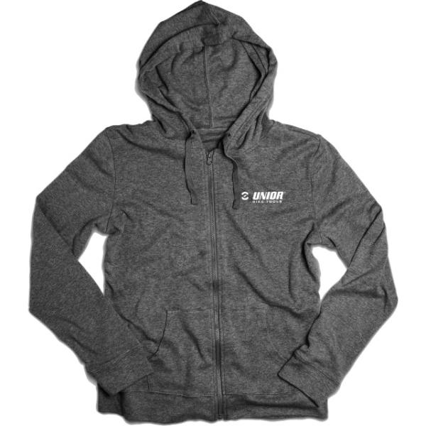 Unior Zip Hoodie Unior S grau Herren;Damen Grau S