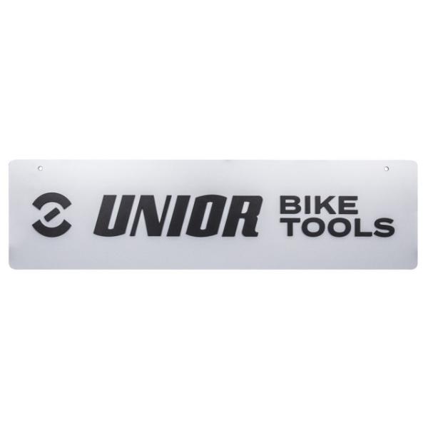 Unior Logo Panel Unior 60x15cm silber  Silber