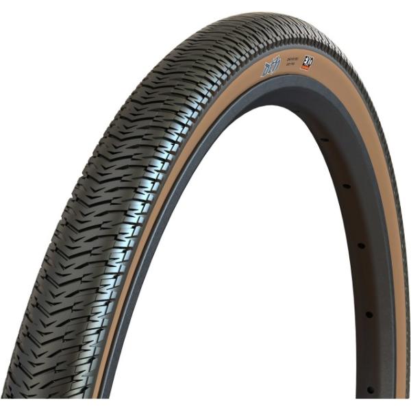 Maxxis DTH EXO Dual E-25 26x2.30 Tanwall 55/558-559, Faltreifen, 60TPI, braun  Tanwall 26 Zoll x 2.30 Zoll, 58-559
